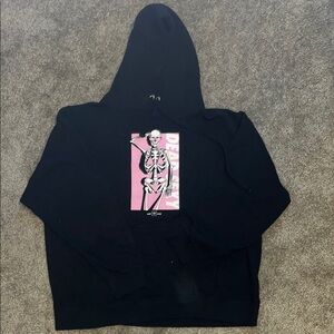 “Dead Sexy” Bikini Skeleton Graphic Jacket with Hood